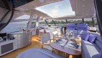 Motor yacht LULU -  Main deck Salon and Dining